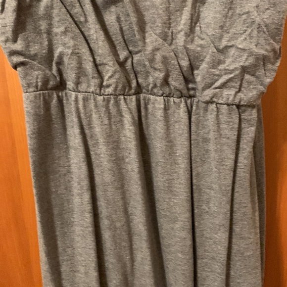 Gap Maxi Grey/Blue Gradient Cotton Dress - Picture 7 of 8